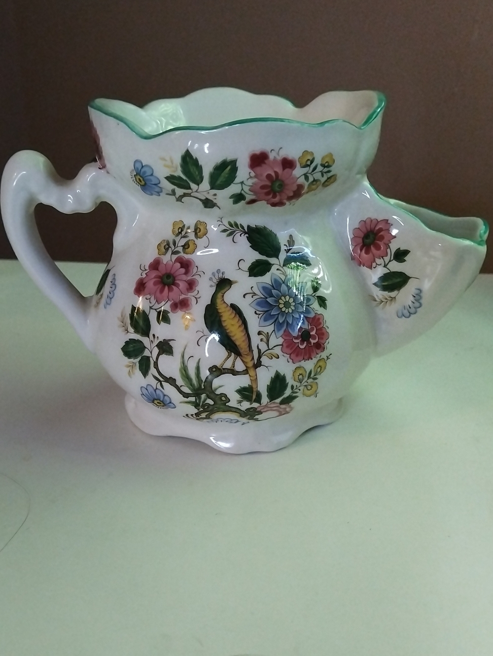 For The Father With Class!! Antique Shaving Scuttle Mug